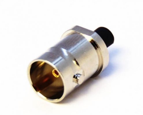 母頭BNC高清焊線(xiàn)直式75歐姆接線(xiàn)連接器接線(xiàn)端子式