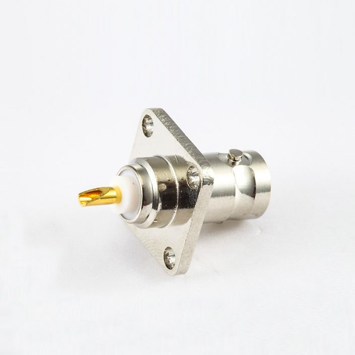 BNC 50Ω母頭直式法蘭盤式座子