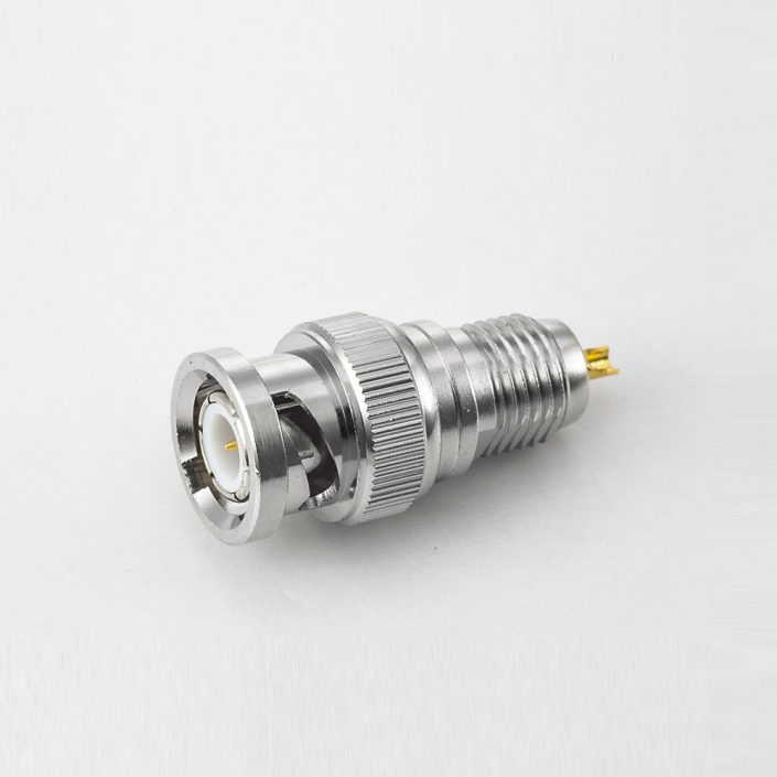 BNC公頭直式帶螺母安裝式座子 BNC公頭直式帶螺母安裝式座子