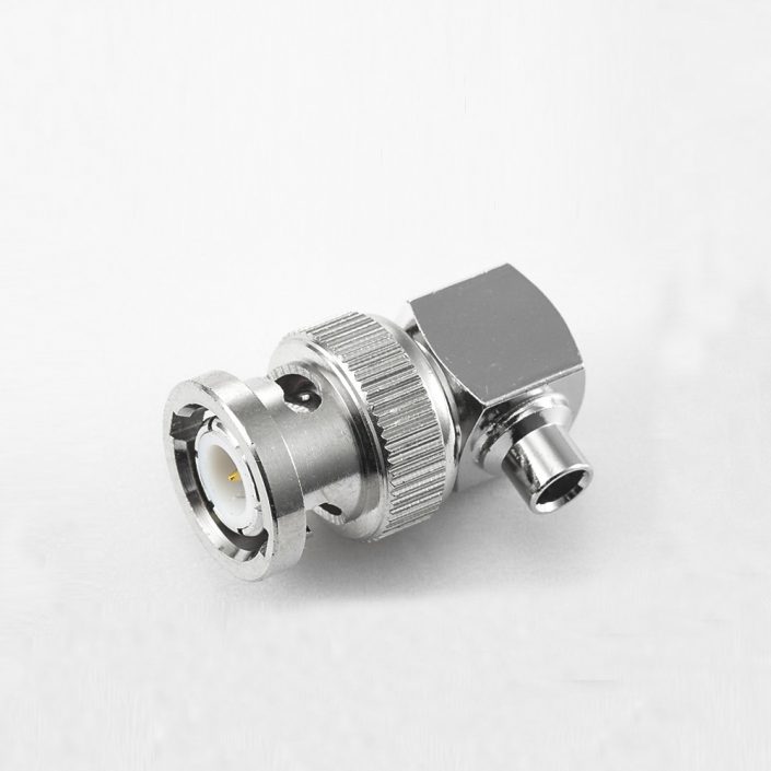 BNC彎式公頭焊接半柔/半剛-3電纜 BNC彎式公頭焊接半柔/半剛-3電纜