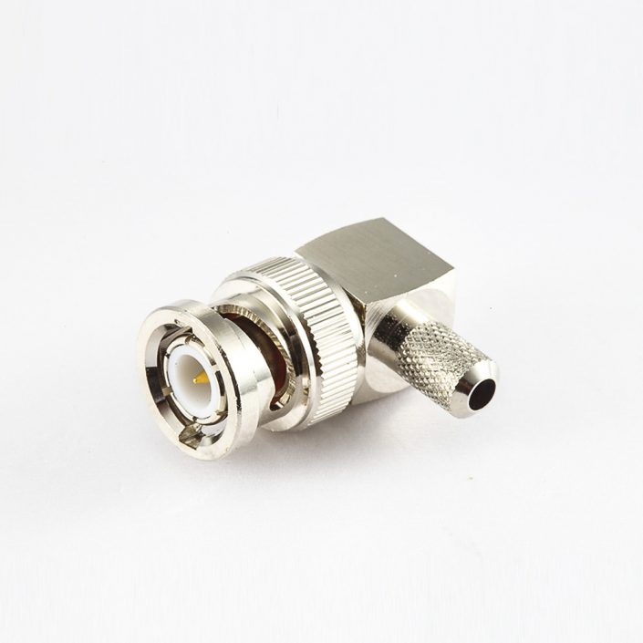 BNC連接器公頭直式壓接RG174/RG316電纜 BNC連接器公頭直式壓接RG174/RG316電纜