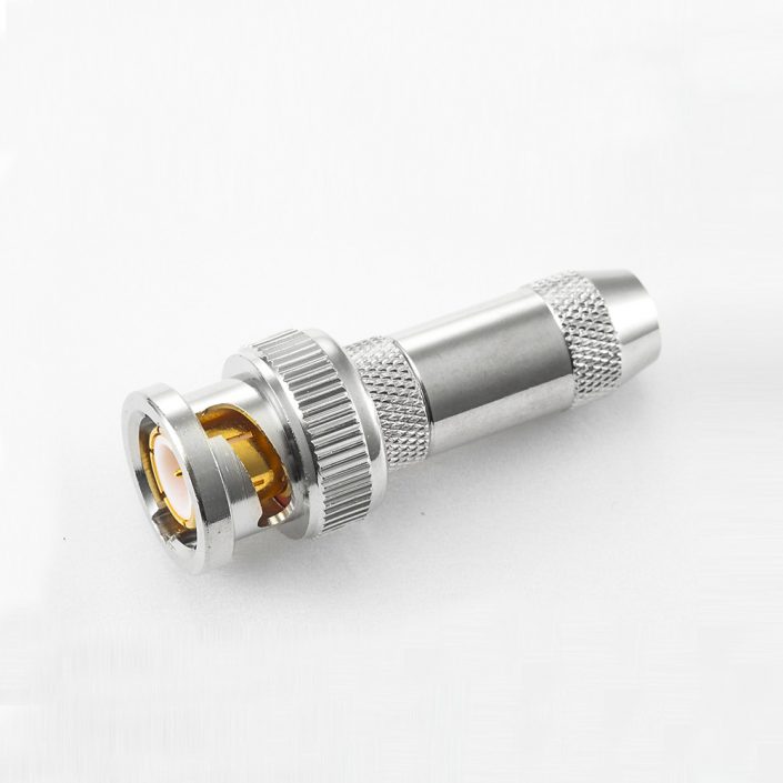 BNC 75Ω直式公頭壓接RG179/SYV75-1.5電纜 BNC 75Ω直式公頭壓接RG179/SYV75-1.5電纜