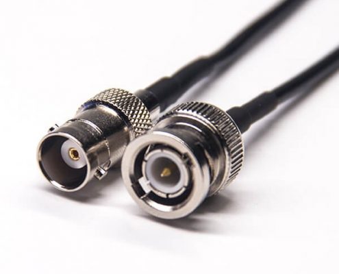 同軸bnc公轉(zhuǎn)母180度電纜組裝接RG174線