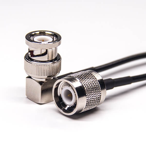 同軸電纜tnc接頭直式轉bnc彎公頭接RG174