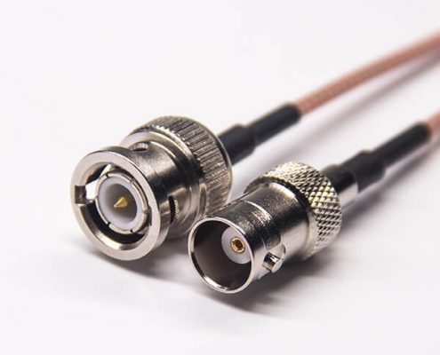 bnc接頭射頻線公頭直式轉(zhuǎn)bnc直式母頭RG316線材