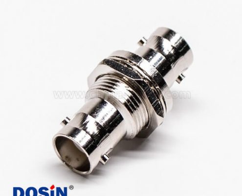 bnc四通轉接頭三公轉一母鍍鎳