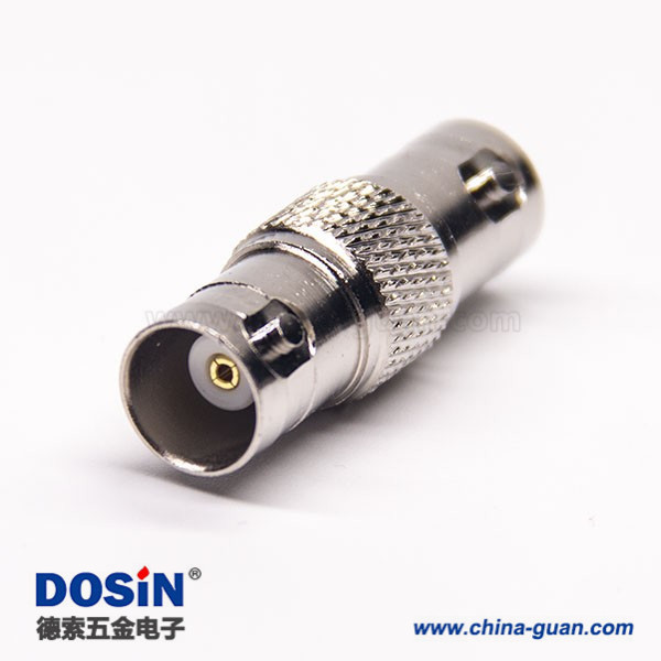 視頻轉接頭bnc母轉母連接器直式鍍鎳